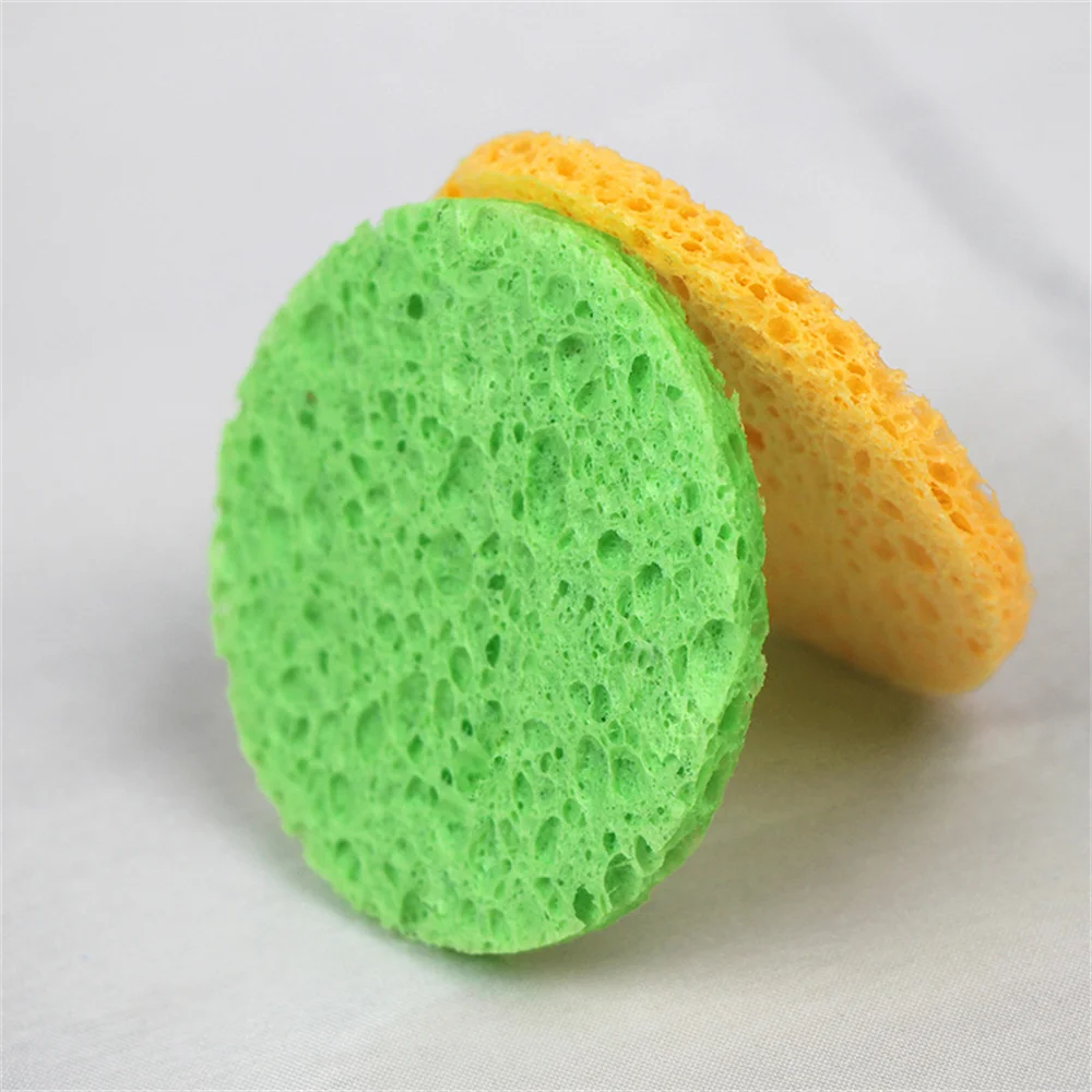 Sponge Skin-friendly Gentle Exfoliation Gentle Sustainable Clean Compressed Makeup Remover Wash Face Natural Degradation