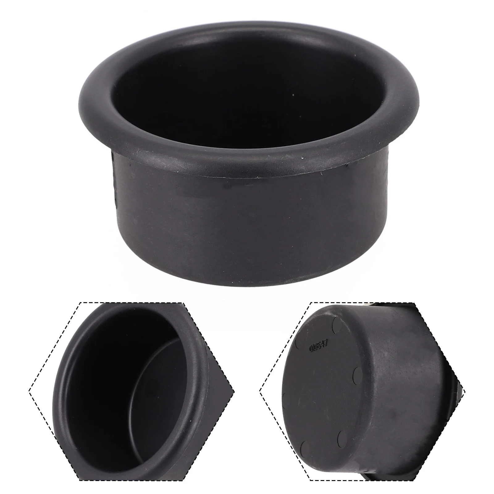 

Cup Bracket Car Cup Holder 1Pc Accessories Black Camper Easy To Clean Interior Parts Plastic RV Car Marine Boat