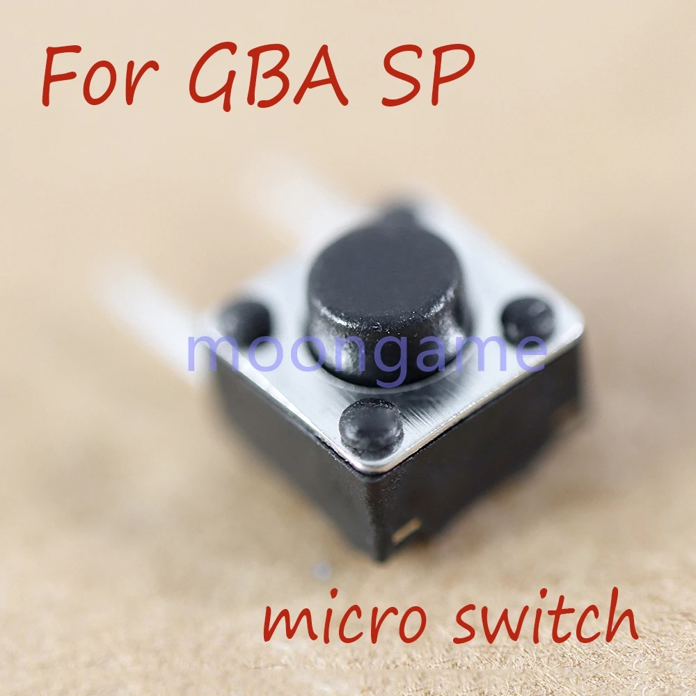 2pcs For GameBoy Advance SP Left Right Shoulder Trigger Button Switch For GBA AP L R Key Micro Switch Replace Part