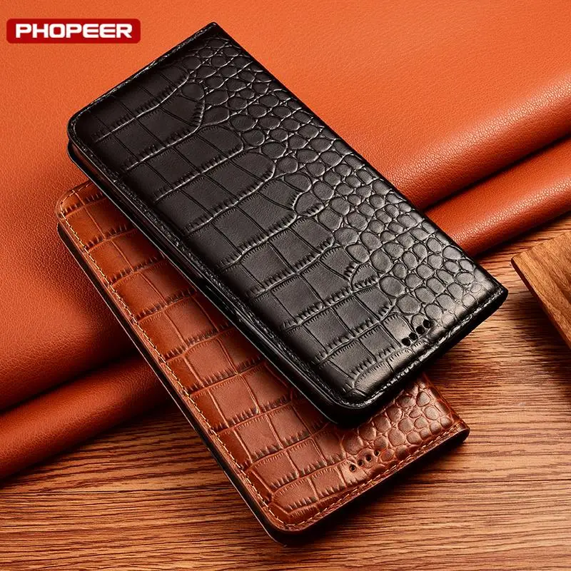 For Redmi K60 K70 E Pro Ultra K50 K40 s Gaming Flip Case Genuine Leather Magnet Book For Xiaomi Redmi K40s K50 Pro Plus Cover,