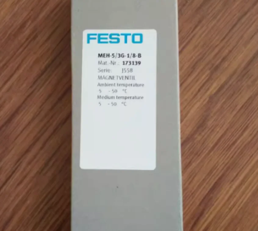 

New original FESTO Solenoid valve MEH-5/3G-1/8-B 173139