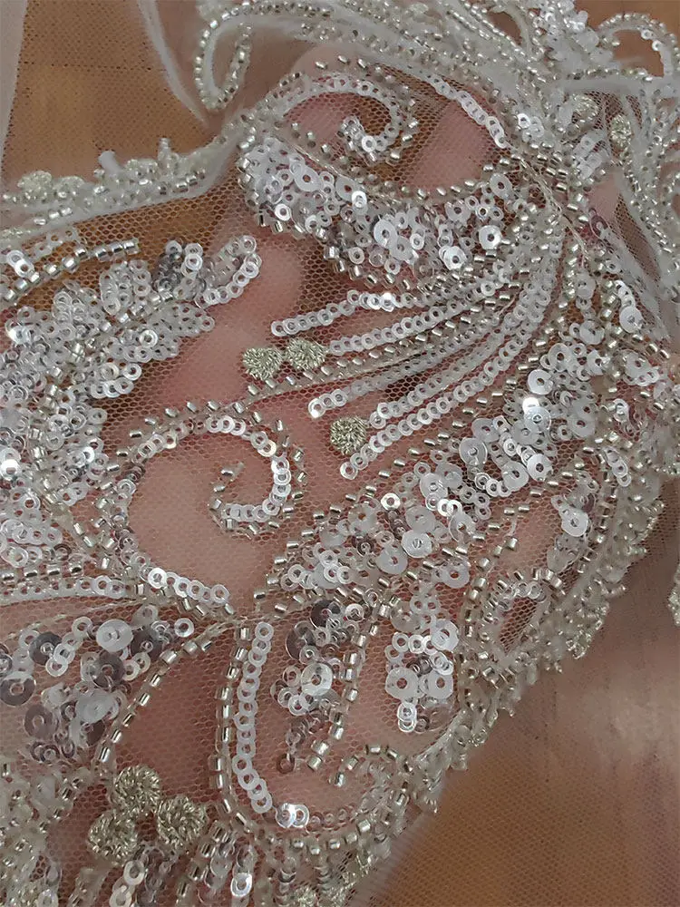 new-heavy-duty-high-quality-french-sequin-beaded-luxury-lace-tulle-women's-wedding-and-evening-dress-accessories-fashion-forward