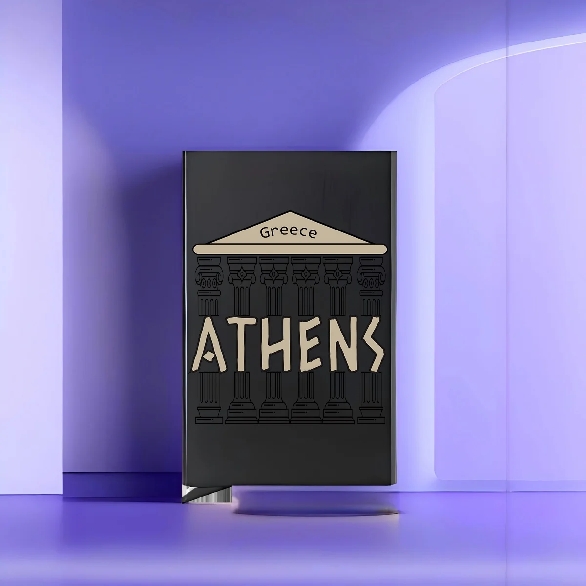 

ATHENS 2026, новый стильный модный футляр для карт с принтом, различные варианты цвета, простой в использовании, компактный для ежедневных потребностей