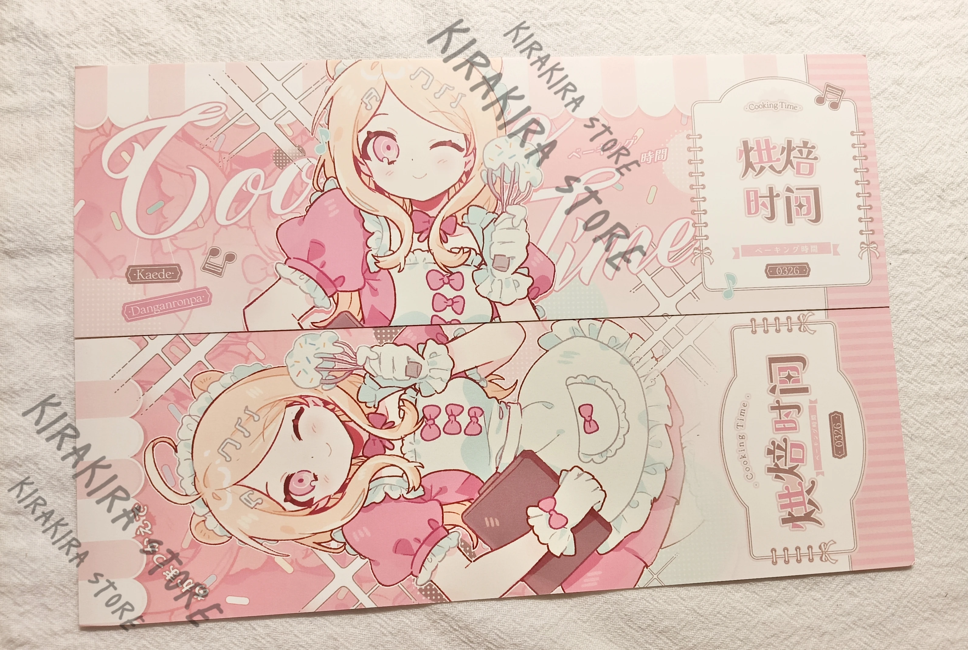 Danganronpa Kaede Akamatsu Saihara Shuichi شارة أنيمي بروش الاكريليك الدائمة تأثيري شعار تذكرة كعب دبوس الصدر مجموعة الهدايا