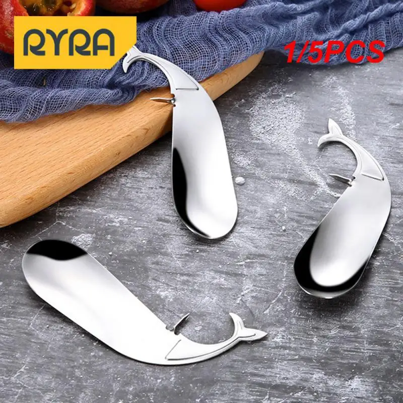 1/5PCS Spoon Opener Small Size Corrosion-resistant Stainless Steel Opener Kitchen Gadgets Kitchen Accessories Portable