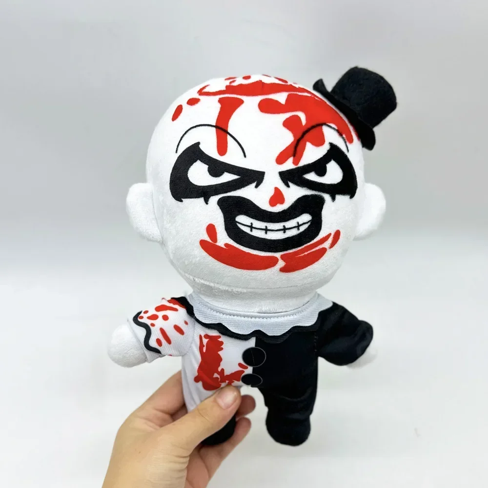 25 Cm Doll Newest TERRIFIER 3 Plush Clown Plush Toy Scary Stuffed Animals Toys Halloween Terrifying Plush Toy Christmas Gift