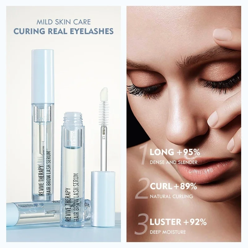 Cils nourrissants en profondeur, cils 3D, tête de brosse douce, éclaircissant naturel, UNIS issant, allongeant, mascara bouclé, nouveau