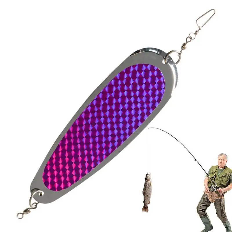 Spoon Lure Luminous And Sharp Catfishing Lures Hard Lures Solid And Shock-proof Spoon Fishing Bait Fishing Lures Spoon Bait With