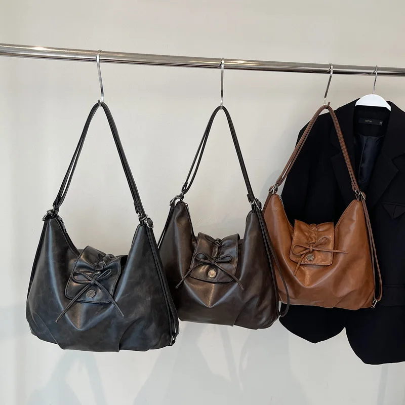 

2026 New Women's Crossbody Bag Fashion High Quality Women's Handbag Solid Color Versatile Large Capacity Women's Shoulder Bag