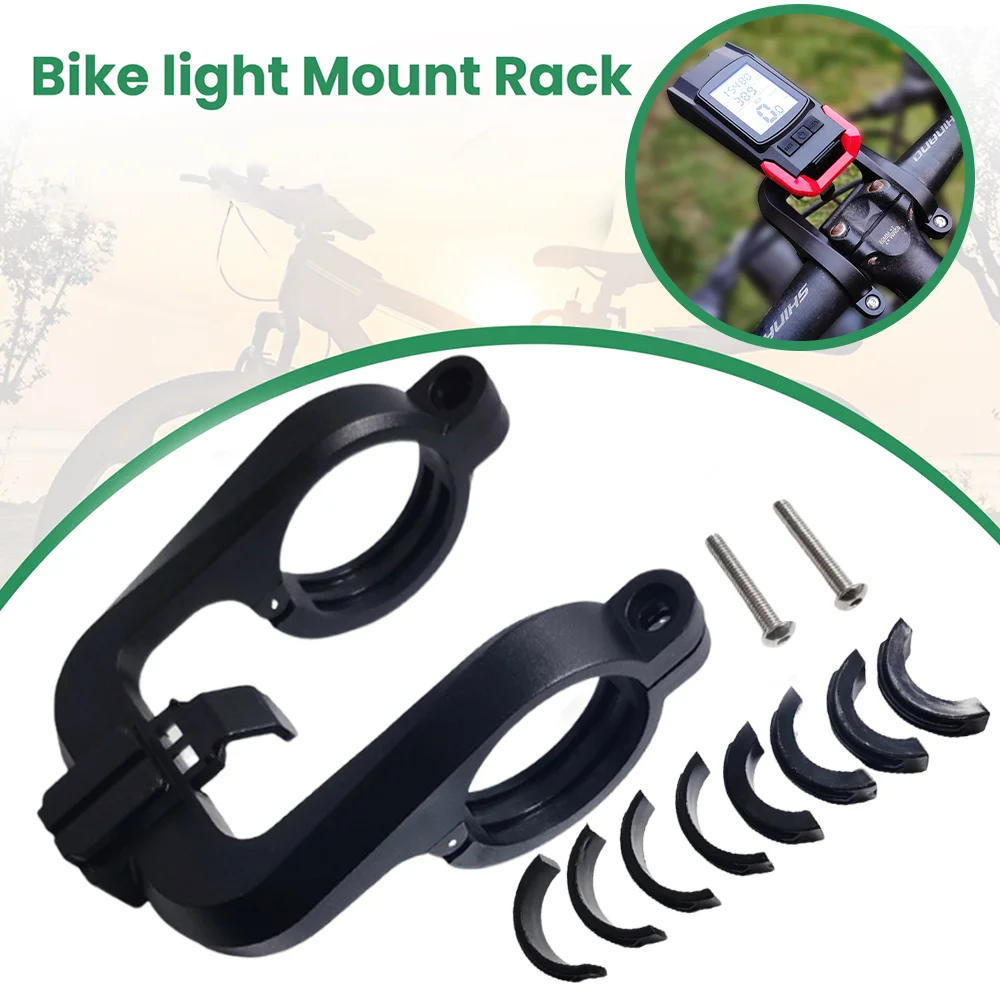 

Bicycle Light Mounting Bracket Headlight Holder Stopwatch Stand Cycling Bike Front Support Extension Lamp Clamp Accessories