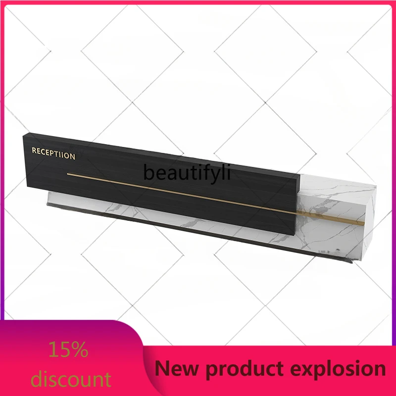 

Imitation Marble Sales Department Front Desk Pavilion of Regimen Shopping Mall Bar Club Reception Cashier