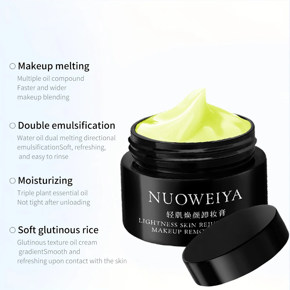 Moisturizing and cleansing cream, deep cleansing, gentle and non irritating, cleanses makeup,with plant squalane