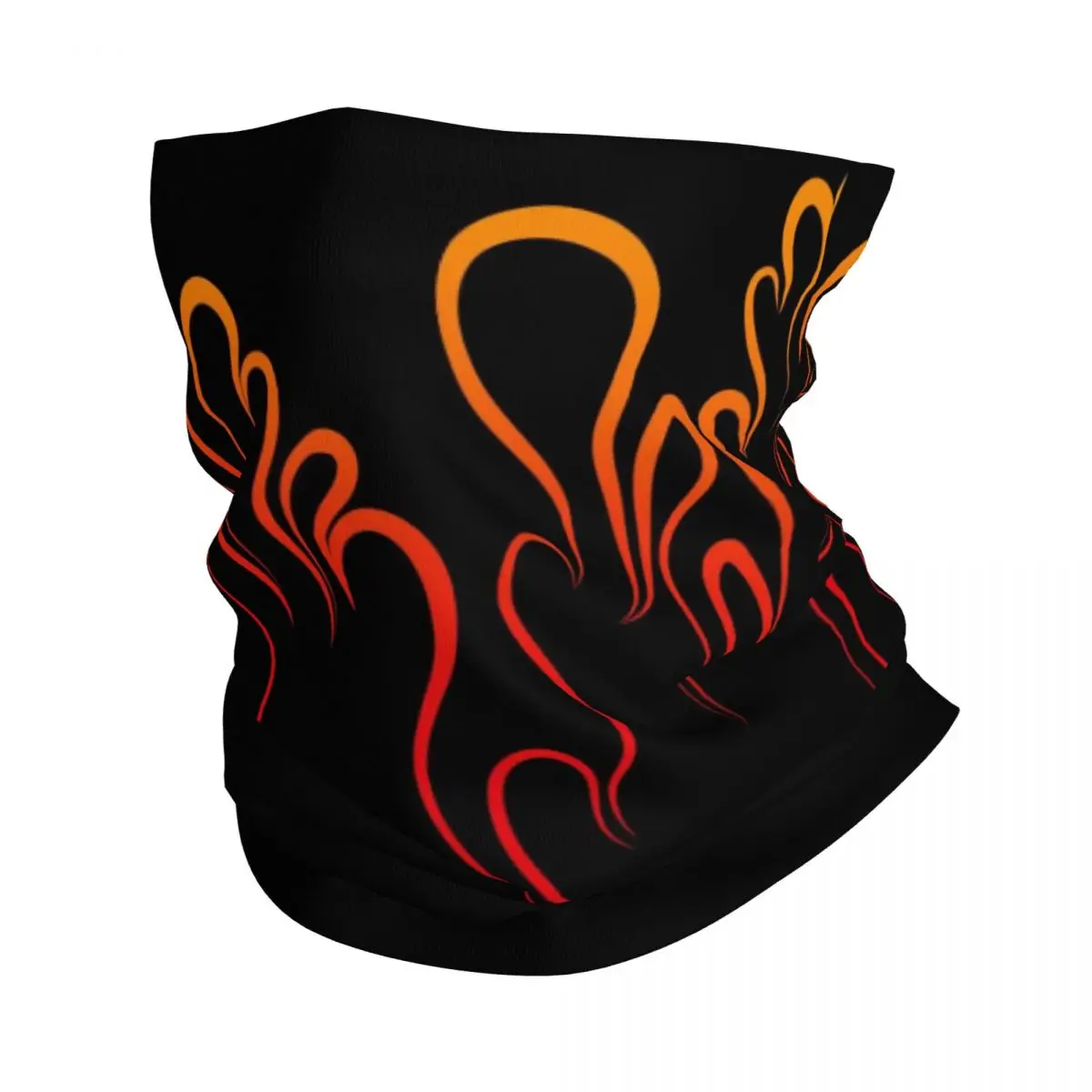 Fire Bandana Neck Cover Wrap Scarf Balaclava Cycling Unisex Adult Breathable