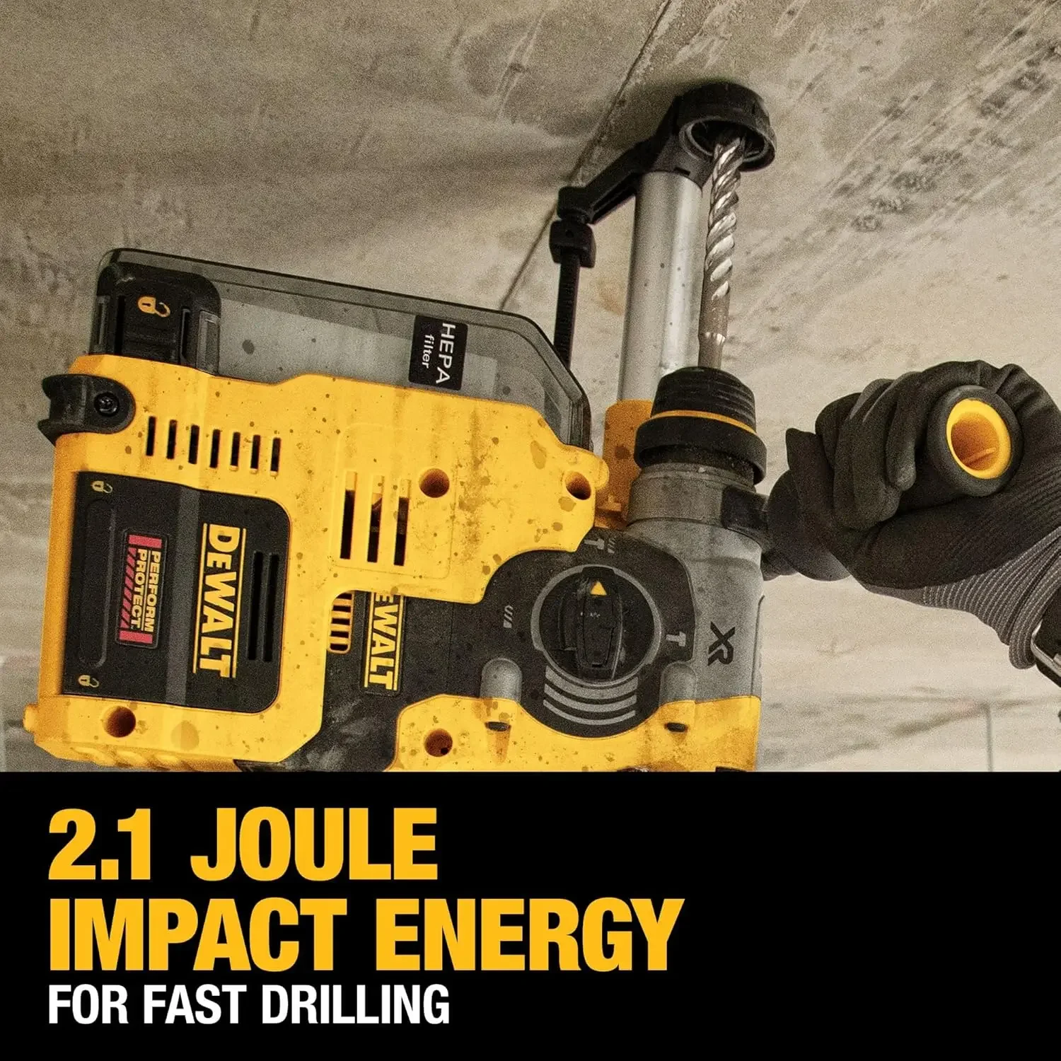 DEWALT 20V MAX Rotary Hammer, Cordless, Battery and Charger Included (DCH273H1)