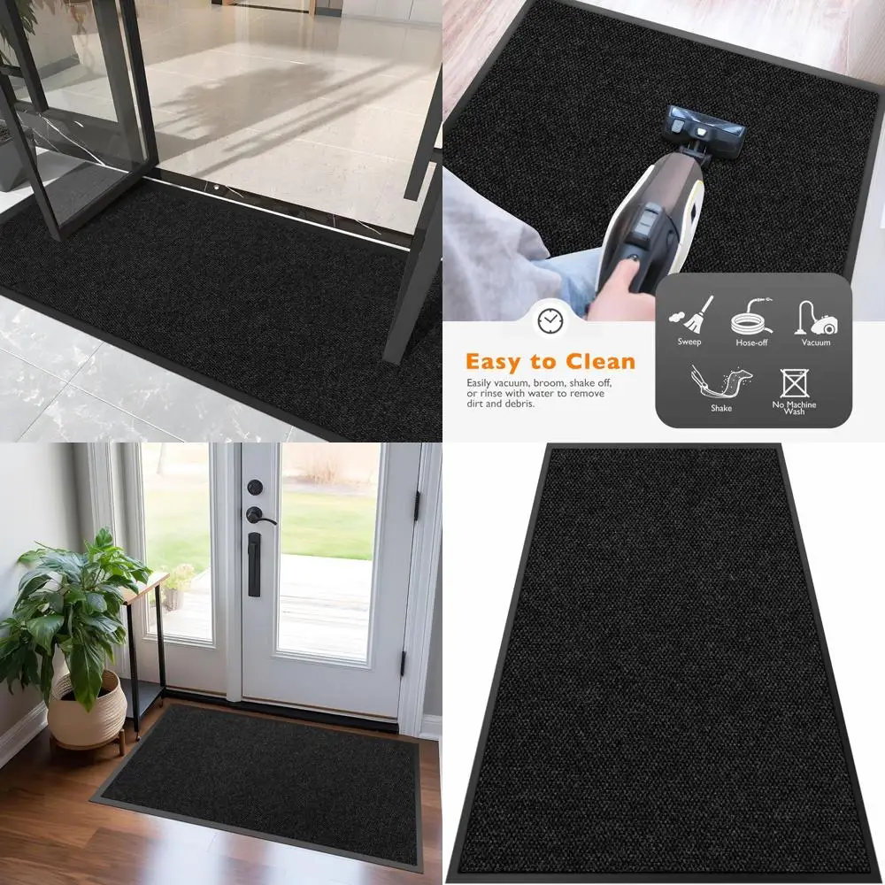 

Heavy-Duty Commercial Entrance Floor Mat - 2FT x 21FT Extra Large Indoor Outdoor Dirt Trapper Mat