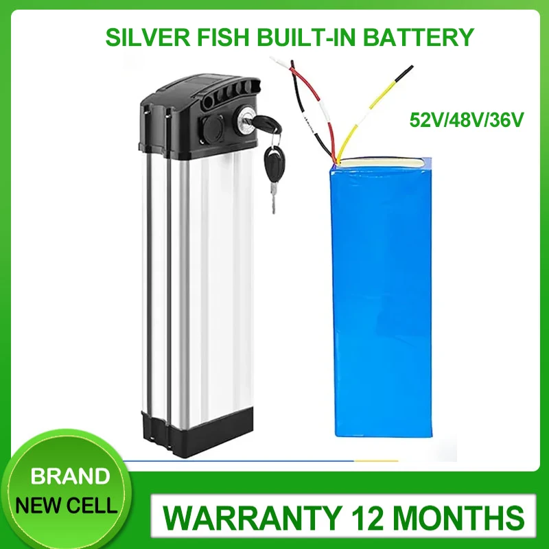 36V 48V silverfish PVC Battery 10.4ah 15ah 18ah PVC Battery pack is suitable for silverfish 18650 52v battery