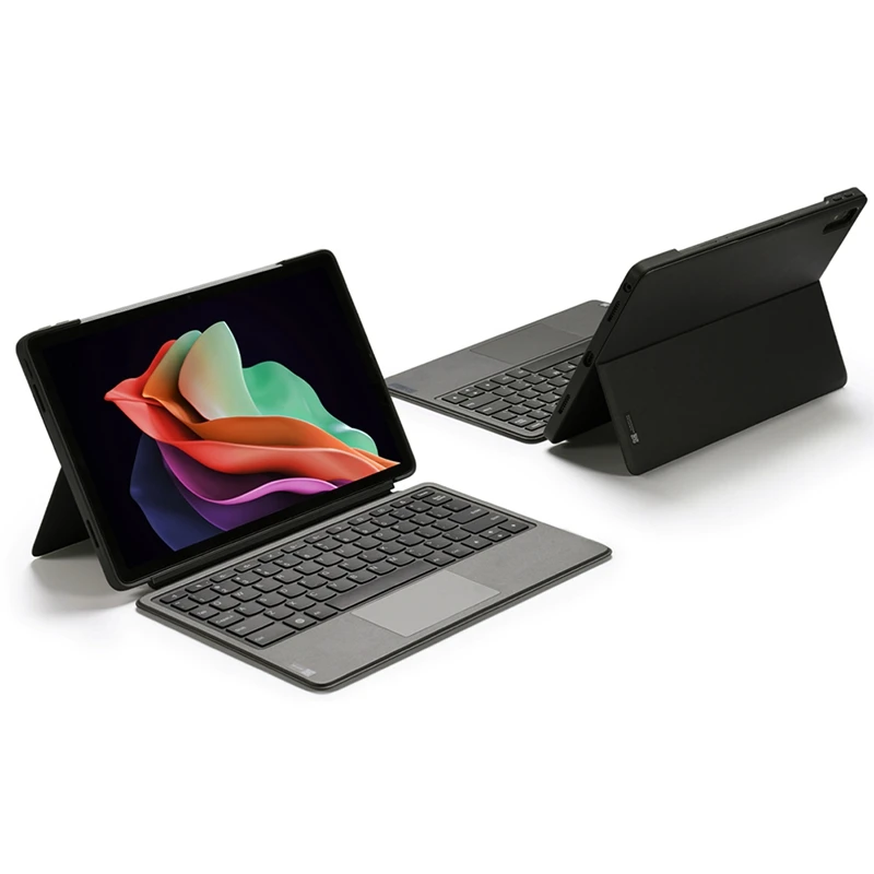 Magnetic Keyboard Black With Stand Tablet Case Wireless Trackpad Cover For LENOVO Xiaoxin Pad Plus 11.5 Inches