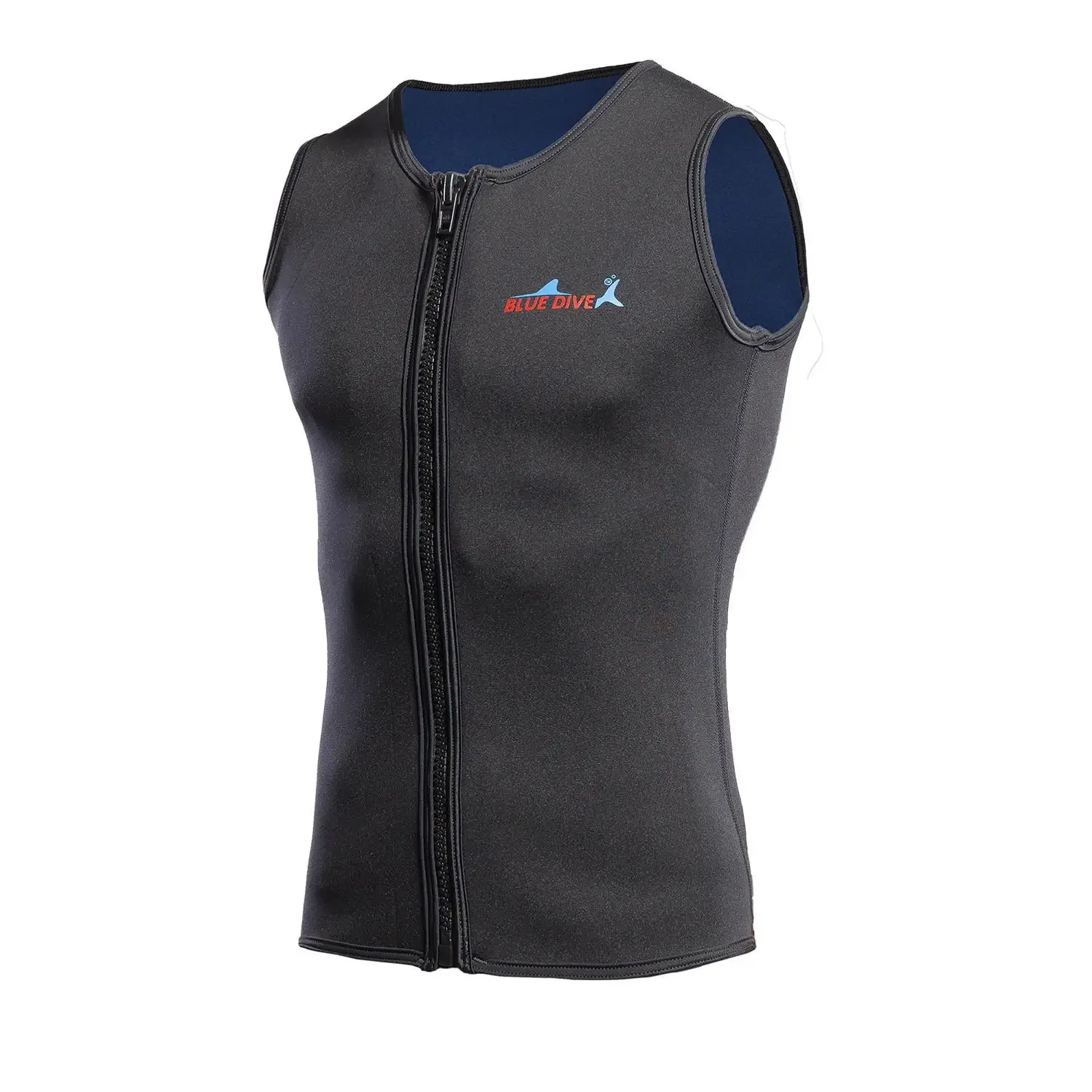 

wetsuit vest Top Men 2mm Neoprene Scuba Diving Top Sleeveless Canoeing Kayaking Suit Snorkeling Surfing Sailing