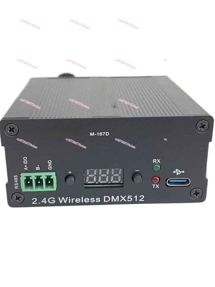 Wireless DMX512 transceiver stage light, connecting rotating light stand dmx signal wireless communication high speed