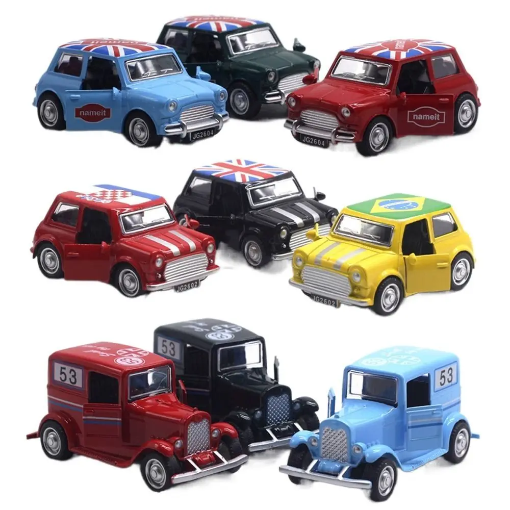 

Diecasts London Bus Model Kids Toy Educational Classical Buses Alloy Car Model Miniatures Metal Pull Back Car Toy Car Decor