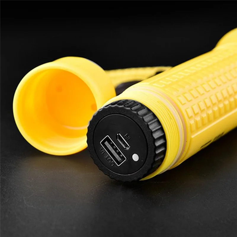 

NHG-Diving Torch 600LM Светодиодный регулируемый фокус Длинный водонепроницаемый ночной дайвинг Рыбалка IPX8 Подводный свет, белый