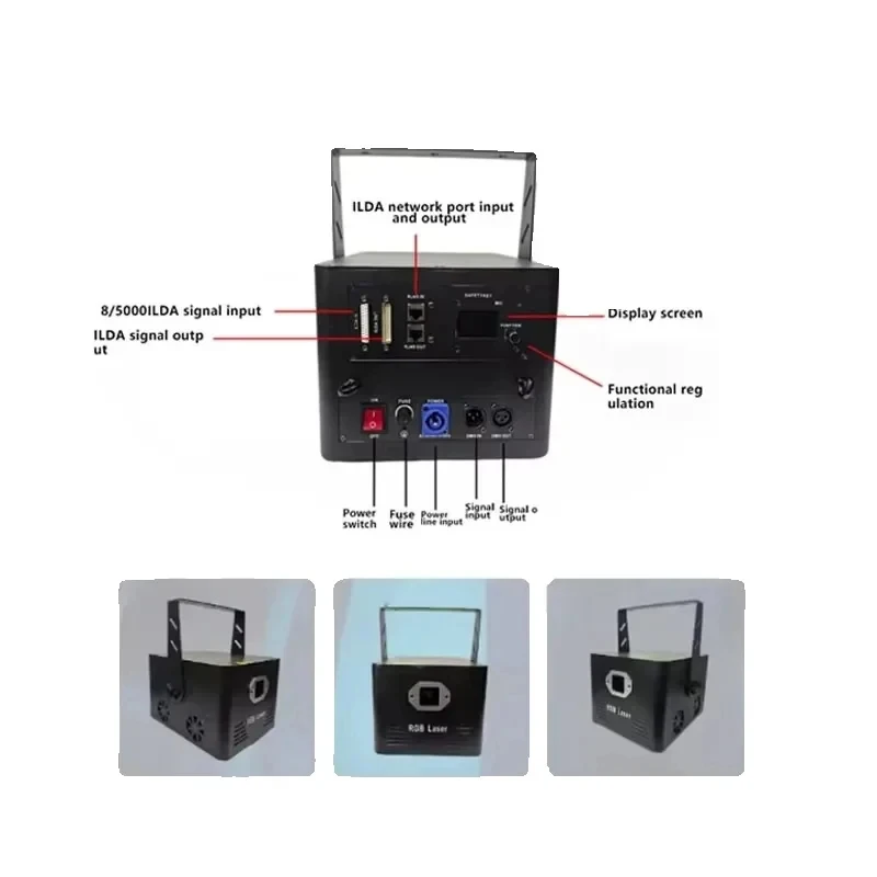 Hot Sale Profession Laser Light 10w Lighting Performance Stage Equipment Rgb Full Color Laser Light For Stage Dj Wedding