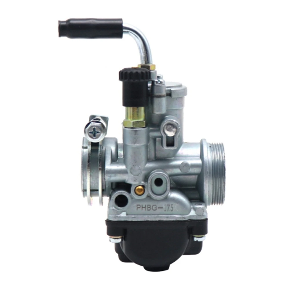 Motorcycle Carburetor PHBG 17.5MM AS Carburetor with Blue Oil Pan for JOG 50CC 90CC RG50 BWS100