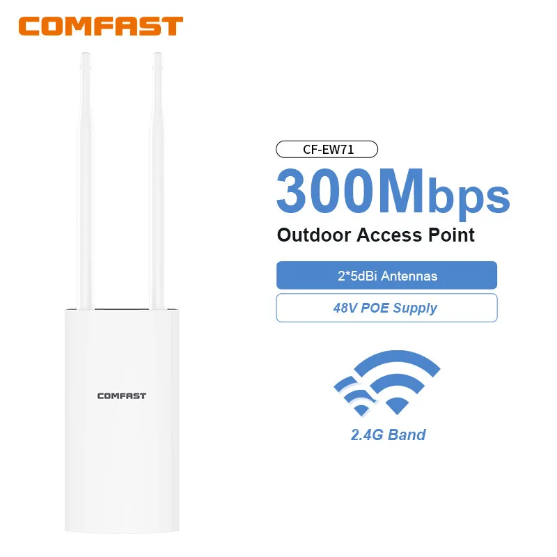 COMFAST BE3600 WIFI7 Outdoor AP Router 2.4G/5.8G Dual Band Long Range Signal Extender Amplifier Wireless Repeater Waterproof