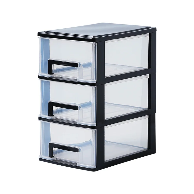 Desktop cabinet storage box, bedroom chest of drawers, dormitory multi-layer cosmetics, accessories, sundries sorting box