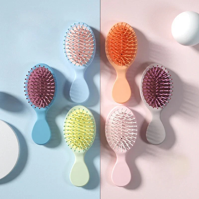 Mini Kids Hairdressing Comb Scalp MassageHair Brush Baby Wet Curly Detangle Hair Brush for Hair Care Brushes & Combs