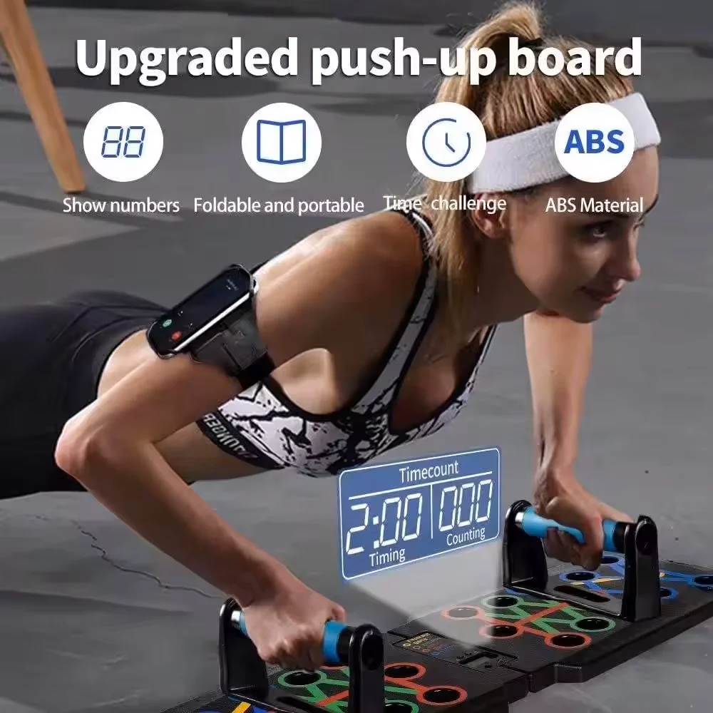 Push Up Board Foldable Multi Function - Portable Multi-Function Foldable Push up Board