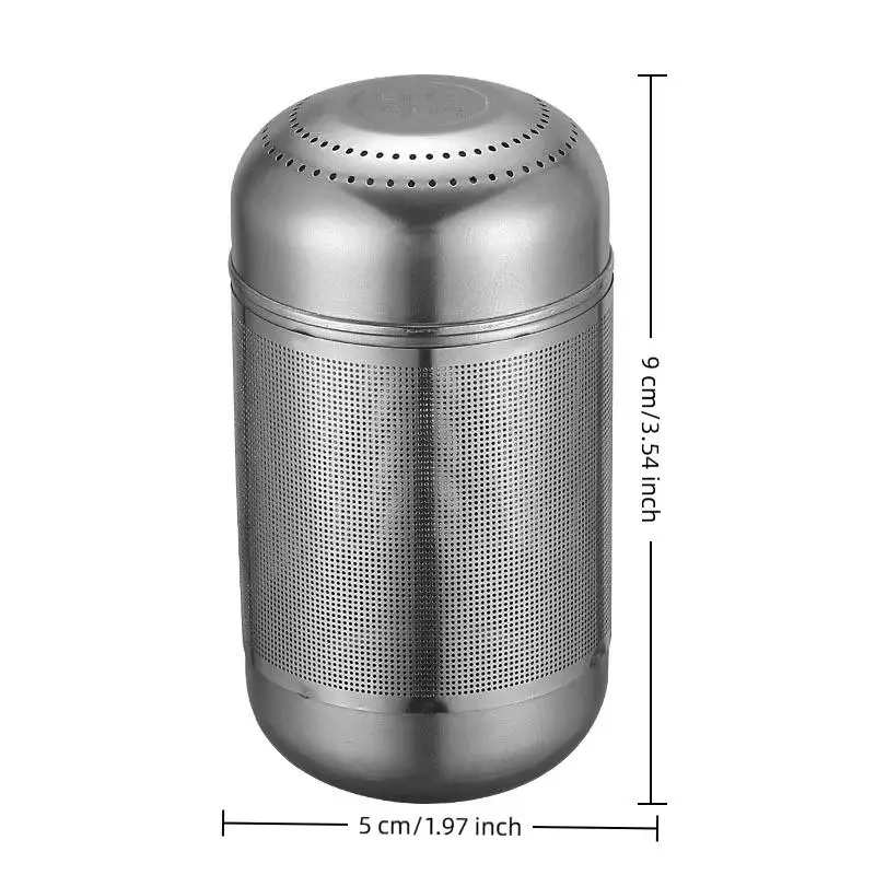 Stainless Steel Fine Mesh Tea Infuser Ball Strainer Reusable Spice Coffee Filter Loose Tea Leaves Home Teaware Kitchen Accessory