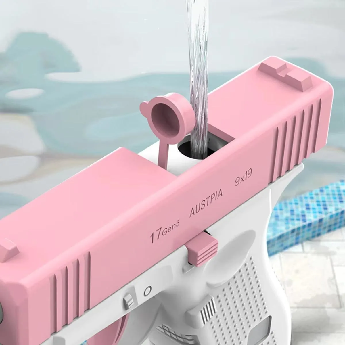 夏の水鉄砲、小さな水鉄砲、子供用バスルーム、バスタブ、屋外スプレーおもちゃ、男の子と女の子のビーチドリフト水鉄砲