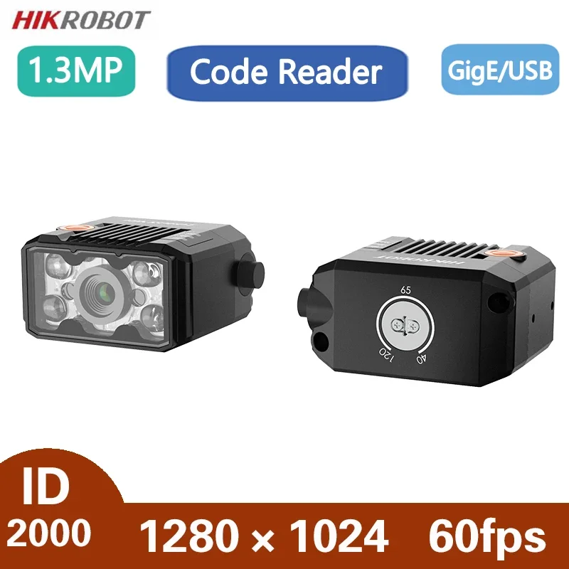 

HikRobot 6mm focal length 1.3MP Ultra-Compact Industrial Code Reader