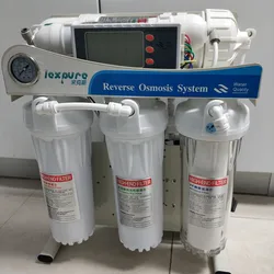 600 gpd Level 5 filtering ro reverse osmosis system filter system aquarium filter system LEXPURE Smart Auto Water Purifier