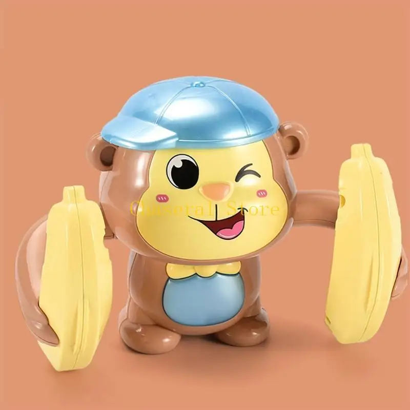 E7ce Electric Flipping Monkey Bananas Voice dla kontroli dotyku z dźwiękowymi lekkimi wielofunkcyjnymi zabawnymi zabawkami
