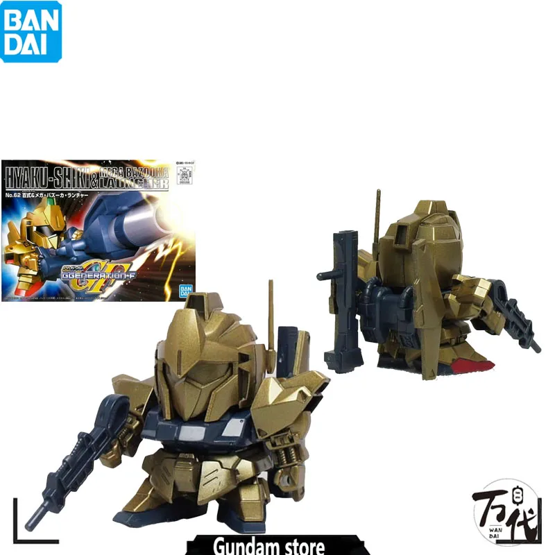 

Bandai оригинальная SD BB GG 62 Строительная игрушка Hyaku Shiki Gundam Gunpla Сборная модель экшн-фигурка аниме Подарочная игрушка Новинка для детей