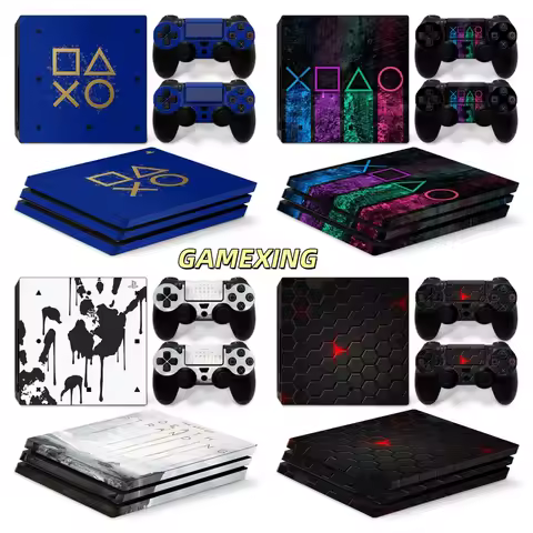 Skin Sticker Wrap for PS4 Pro Decal Vinyl for PS4 Pro Game Accessories Protective Cover for PS4 Pro Controller