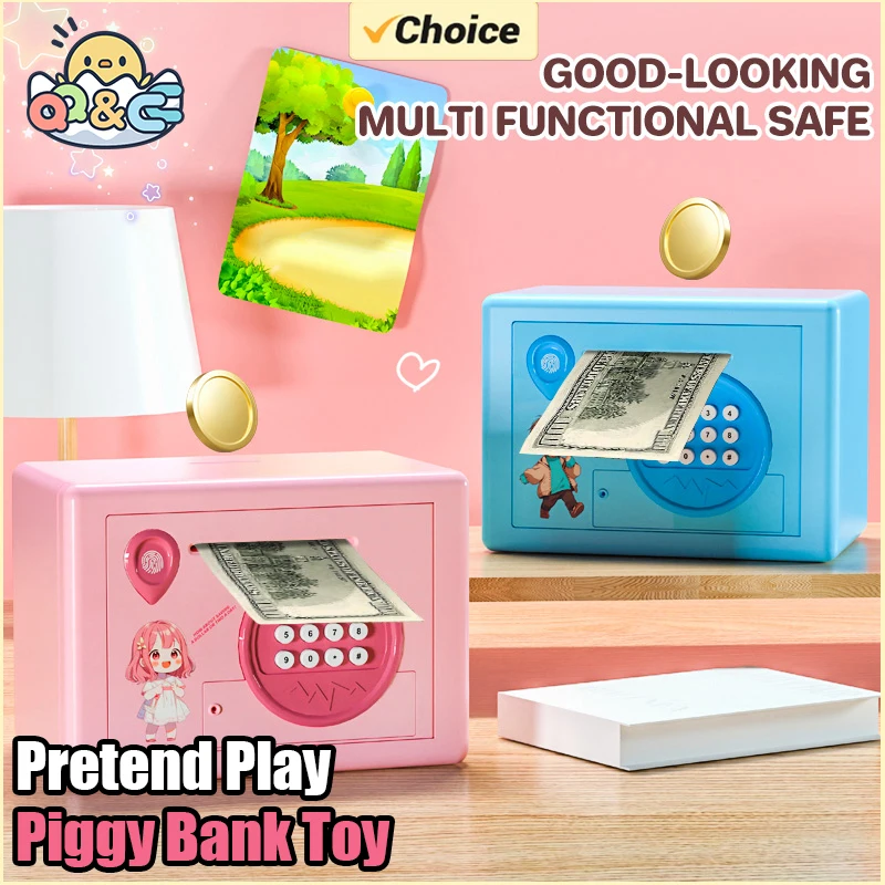 Piggy Bank Kids Toy Cartoon Money Box To Save Kawaii Coin Bank Cashlarge Capacity Saving Money Toys for Children Birthday Gfit