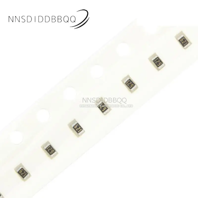 Resistencia de Chip 20 piezas 0603, componentes electrónicos de resistencia 620Ω(6200) ± 0.1% ARG03BTC6200 SMD