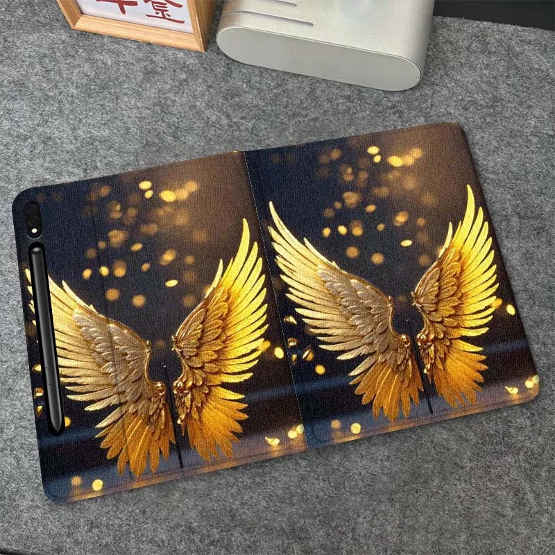 

Feather Art Popular For Samsung Galaxy Tab S10 S9 S8 S7 FE Lite Soft Flexible Support Tablet Case Gift