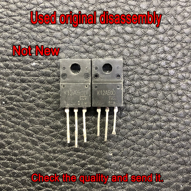 Used 10pcs K12A50D TK12A50D TO-220F 100% In stock Original disassembly