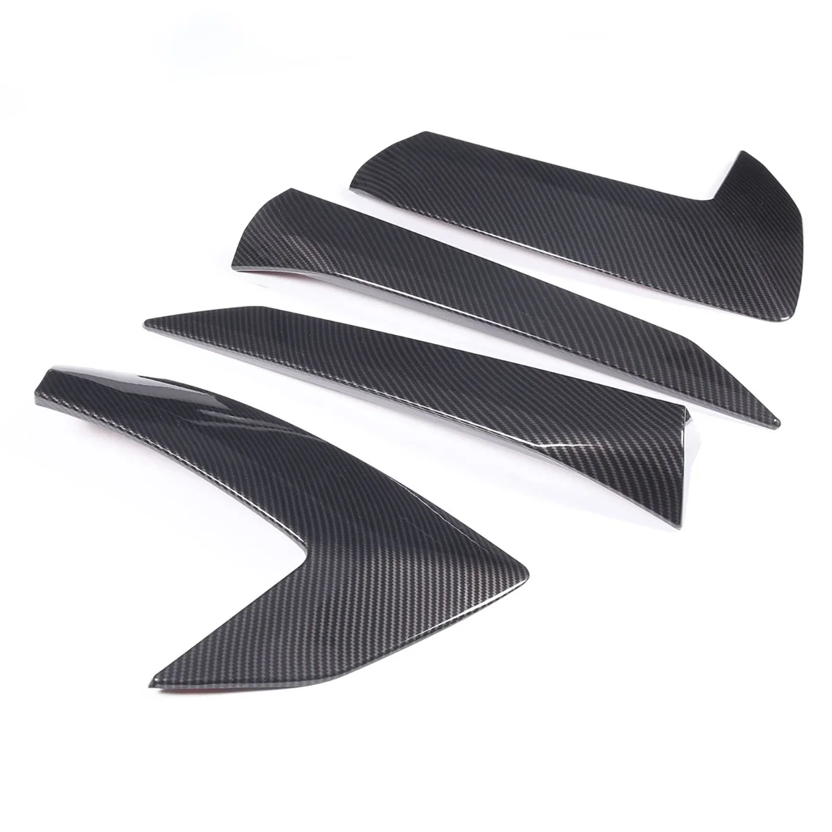 

For Chevrolet Corvette C8 2020-2023 Car Door Handle Cover Trim Body Side Air Outlet Cover Accessories ABS Carbon Fiber