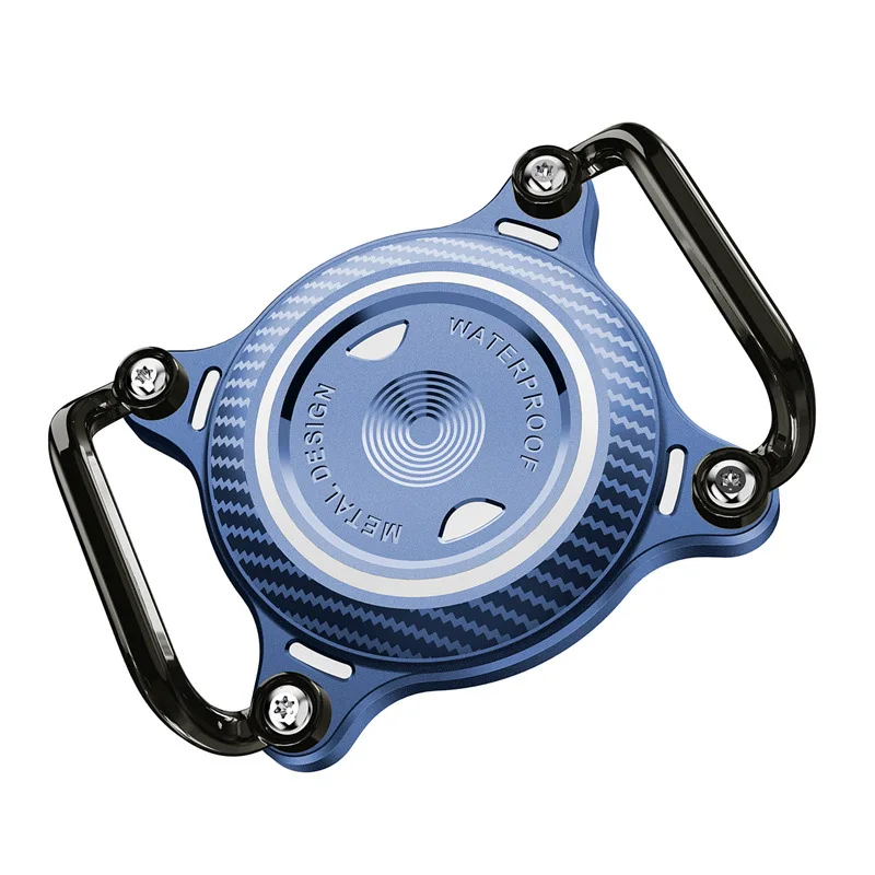 Eayburst AirTag-Halter für Hunde und Katzen, Airtag-Hülle mit Metallschnalle, Aluminiumblech, wasserdichte Abdeckung für Apple Air Tag-Halsband – Detail 21