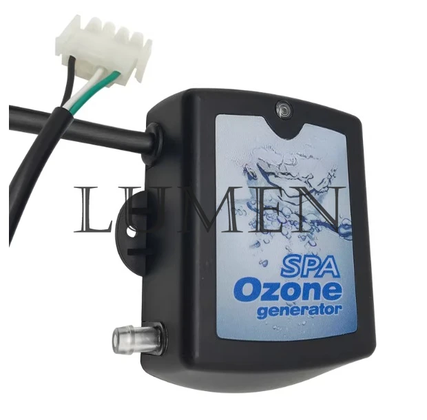 FQT-124 50mg Ozone Generator for Hot Tub and Ozone Spa, Ozone Generator for Water with UL