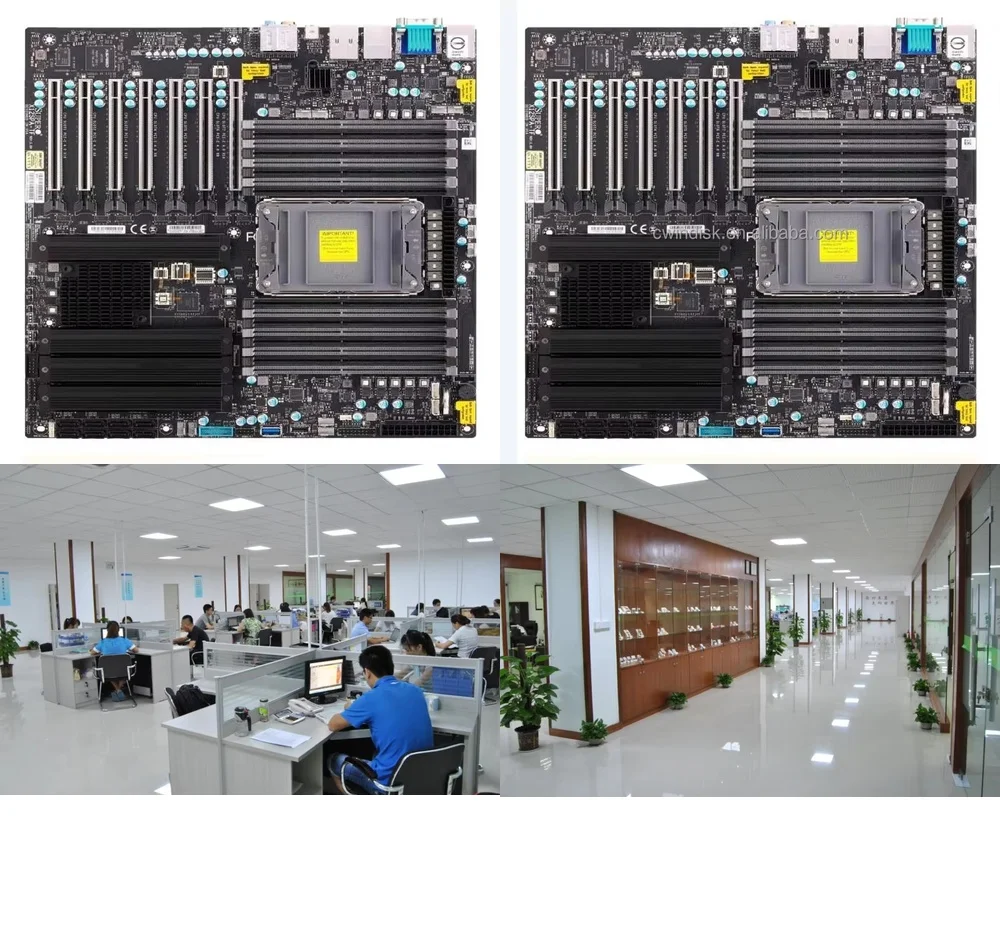 

X12SPA-TF for LGA4189 Single Channel Server Motherboard 4 Way GPU Support Xeon Scalable Processors 8375C 8380 8373C