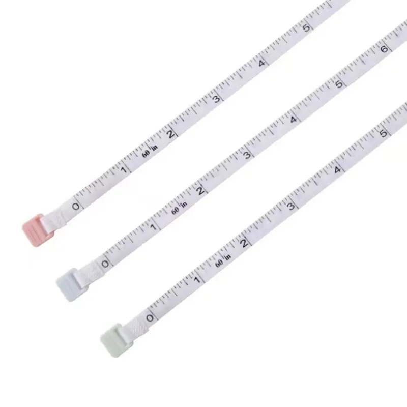 3PC 1.5 Meter Flex Measure Double Body Sewing Flex Measure Body Measurement Tool Witness Tailoring Craftsmanship 60 In.