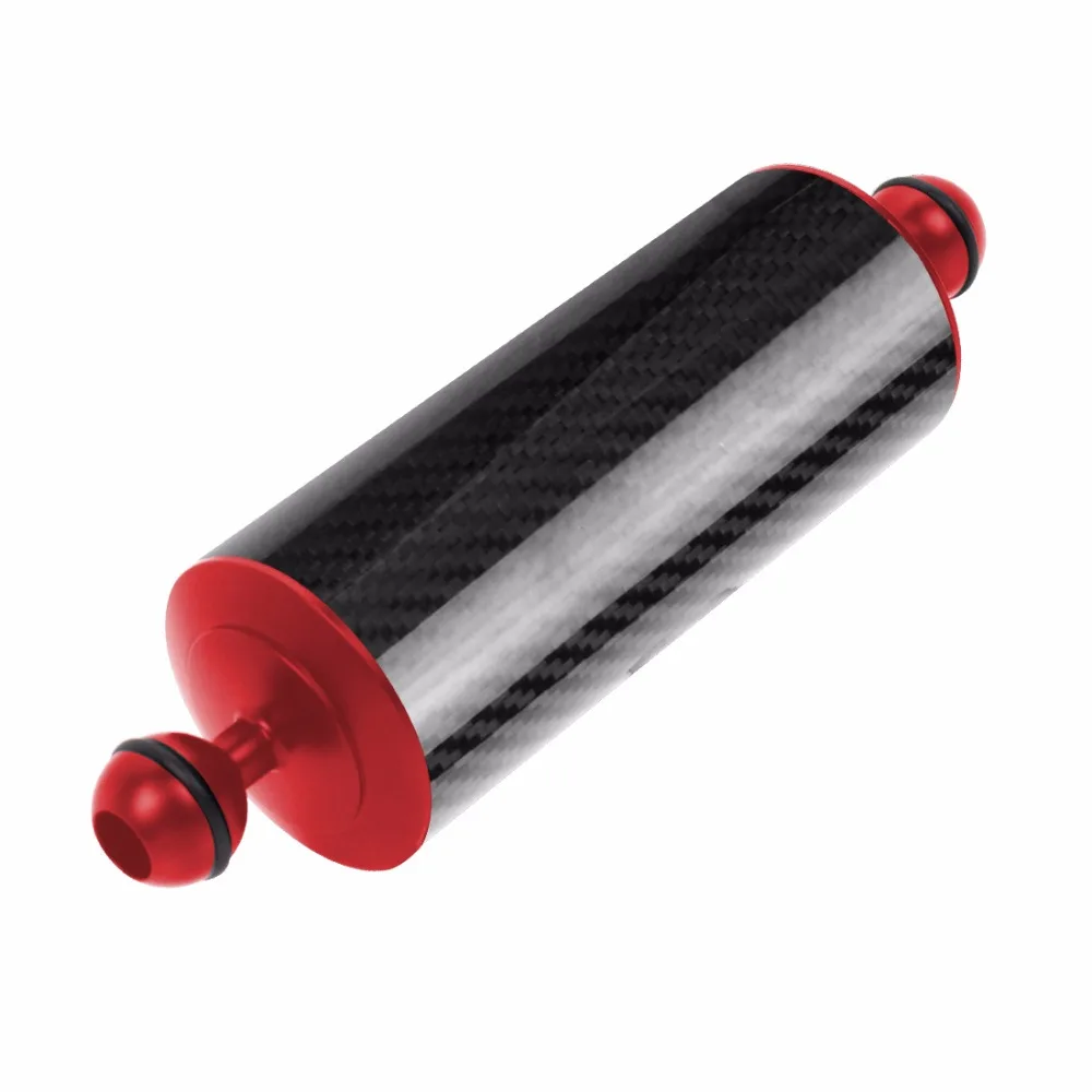 Carbon Fiber Extension Tray Arm Float Auftrieb Aquatic Arm Dual Ball SLR Kamera Tauchen für Gopro yi EKEN für DJI für OSMO Action – Detail 16