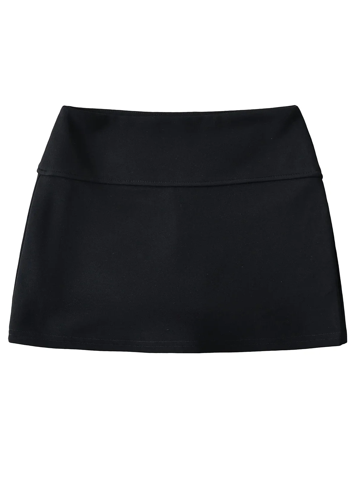 

American Cute Girl Low Waist Short Skirt Tight Fitting Wrapped Hip Skirt Women's 2024 Summer New Elastic Slimming High Skirt 4DP