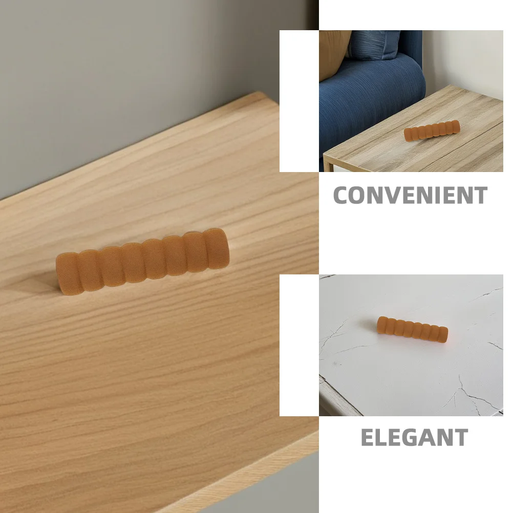 20 قطعة مقبض الباب الحرس المضادة للتصادم حامي تصميم أنيق للأثاث المنزلي طول العمر والمتانة مقبض الباب يغطي